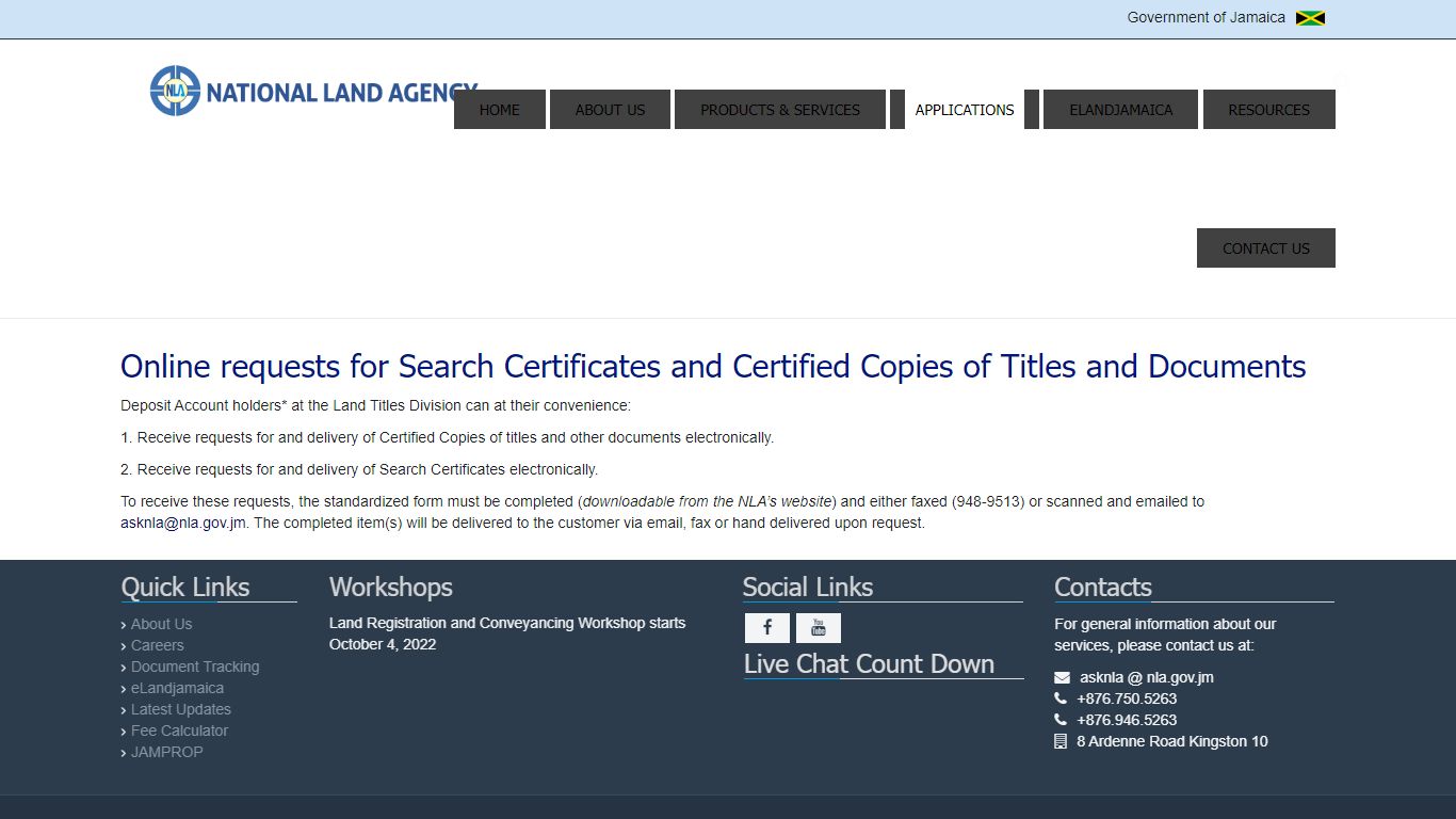 Document Search | National Land Agency | One Agency, One Goal